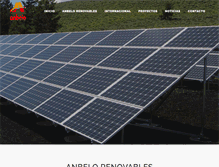 Tablet Screenshot of anbelosolar.com